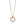 T CIRCLE PEDANT DIAMOND NECKLACE