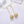 CD BALL DROP GOLD EARRINGS