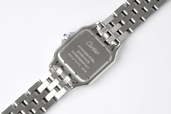 PANTHERE 27MM SILVER CASE WHITE DIAL