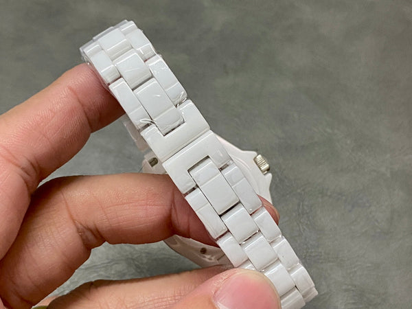 J12 33MM WHITE CERAMIC STEEL