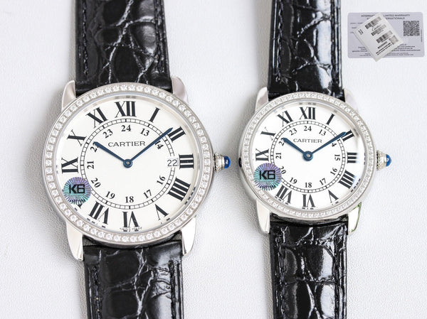 RONDE SOLO STEEL BLACK LEATHER