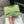 MINI SQUARE FLAP BAG 17CM GREEN CAVIAR SILVER HARDWARE
