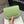 MINI SQUARE FLAP BAG 17CM GREEN CAVIAR SILVER HARDWARE