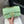 MINI RECTANGLE FLAP BAG 20CM LIME LAMBSKIN GOLD HARDWARE