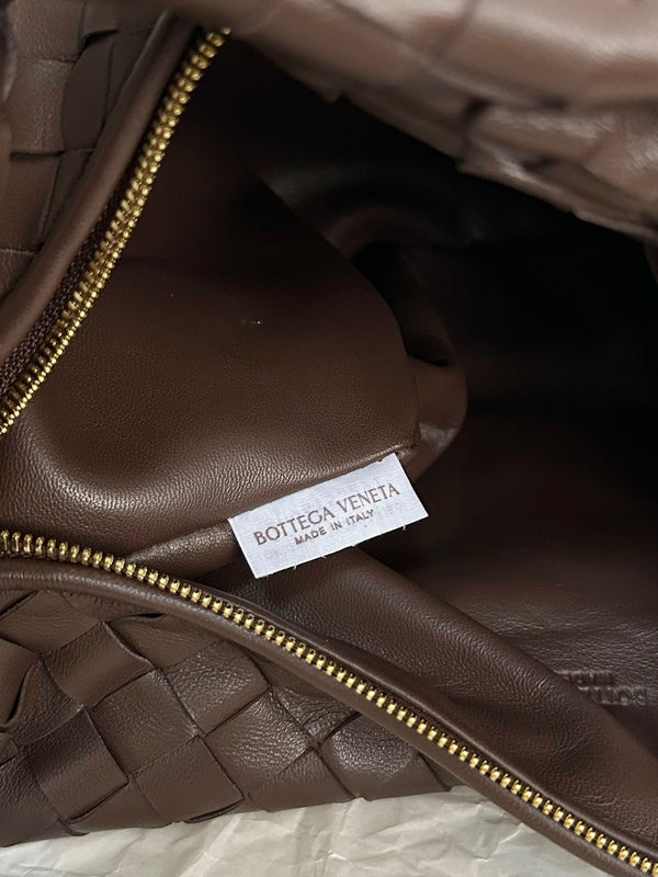 BV TEEN JODIE 36CM PELLE SCAMOSCIATA CIOCCOLATO 