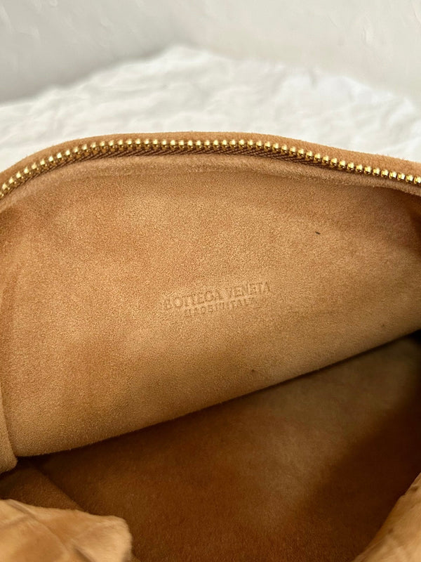 BV TEEN JODIE 36CM PELLE SCAMOSCIATA MARRONE 