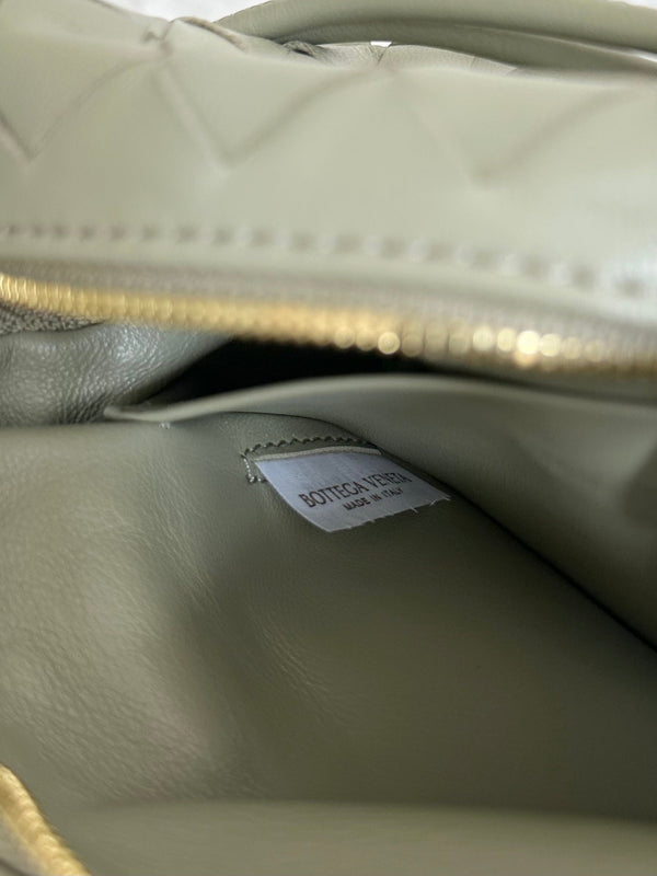 BV LOOP MINI 17CM PELLE DI VITELLO KAKI 