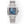SANTOS LADY 35.1MM STEEL CASE BLUE DIAL DIAMOND BEZEL