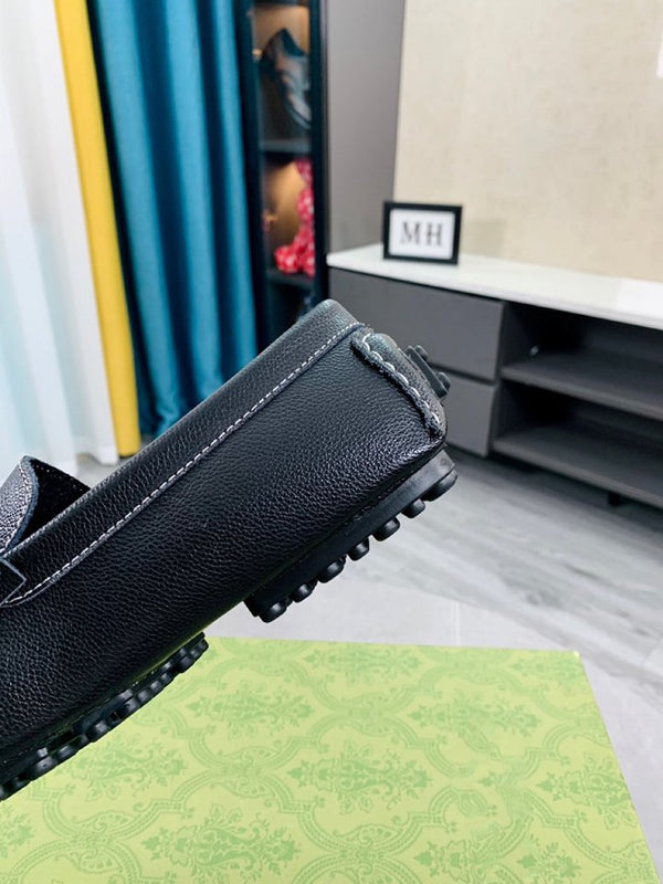 SCARPA DA DRIVER IN PELLE GG