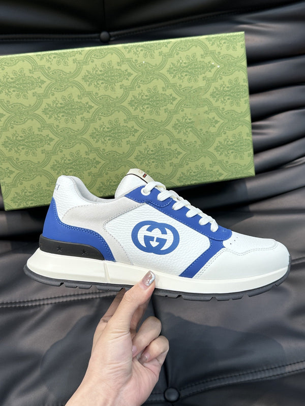 SCARPE DA GIOCO GG BLU BIANCO
