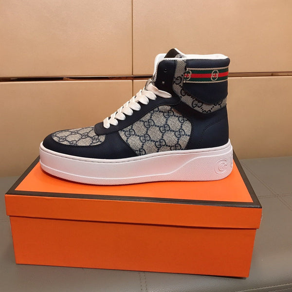 COLLANA ALTA GG GRIGIO ‎NERO