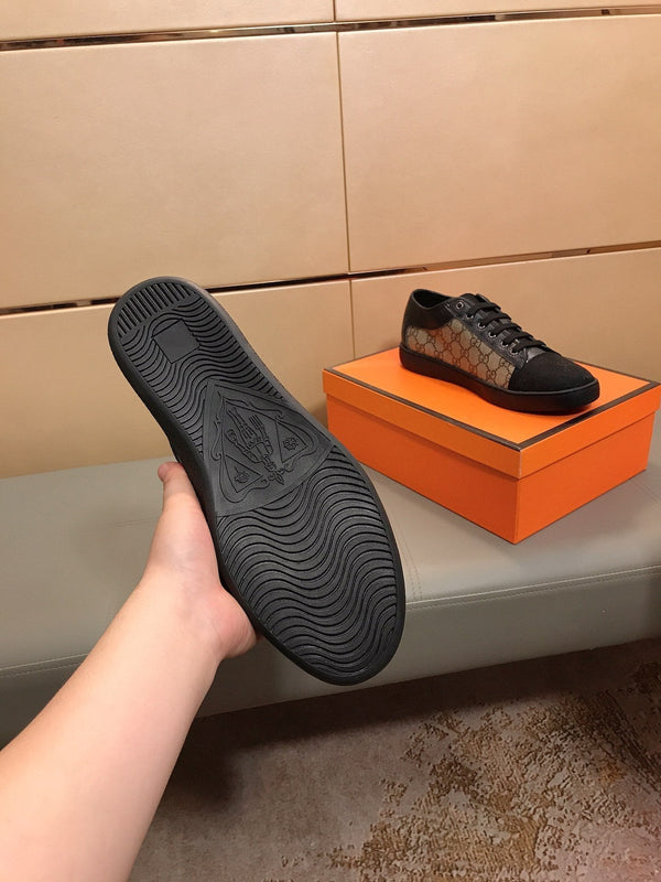 SNEAKERS BASSE GG ACE GRIGIE