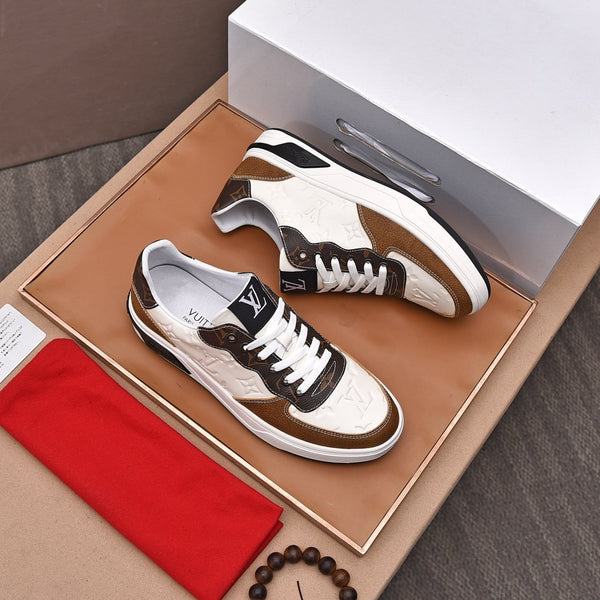 LV RIVOLI SNEAKER BIANCO MARRONE