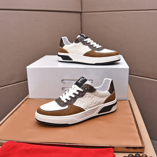 LV RIVOLI SNEAKER BIANCO MARRONE