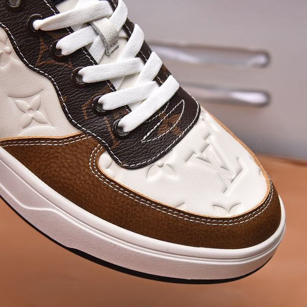 LV RIVOLI SNEAKER BIANCO MARRONE