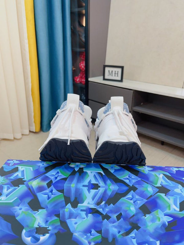 LV MEN'S WHITE SPORTS SHOES