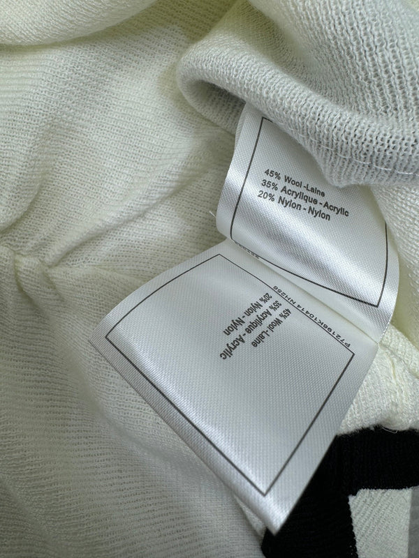 CHANEL RIBBON KNIT LONG SLEEVE SWEATER STYLE 288