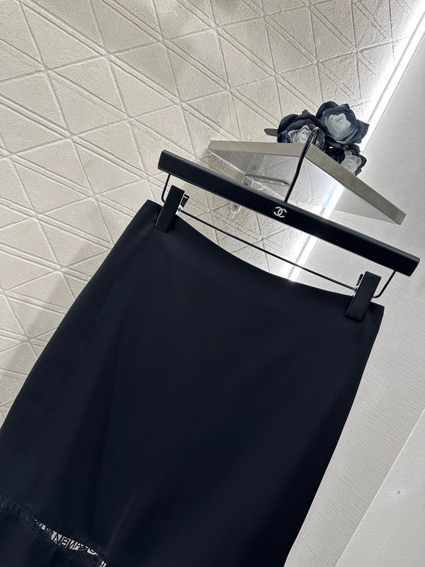 CHANEL EMBROIDERED SKIRT STYLE 284