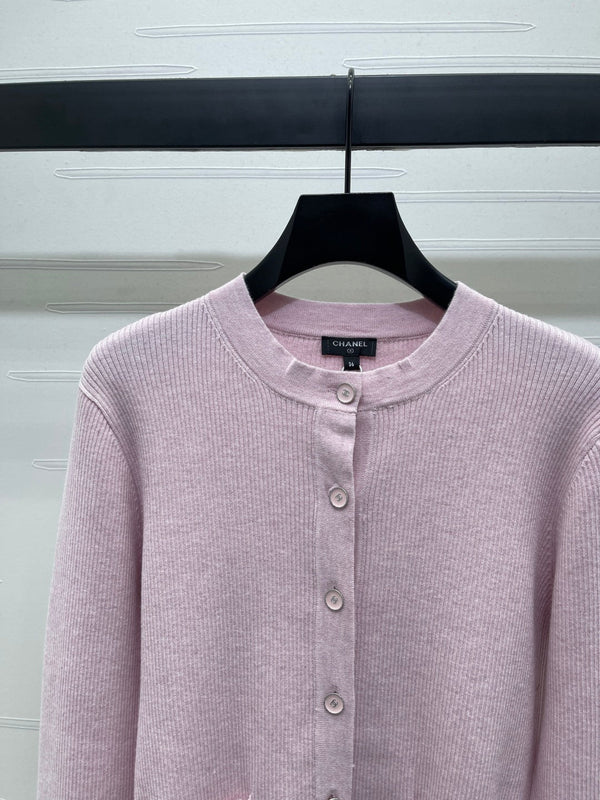 CHANEL WOOL LONG SLEEVE CARDIGAN STYLE 282