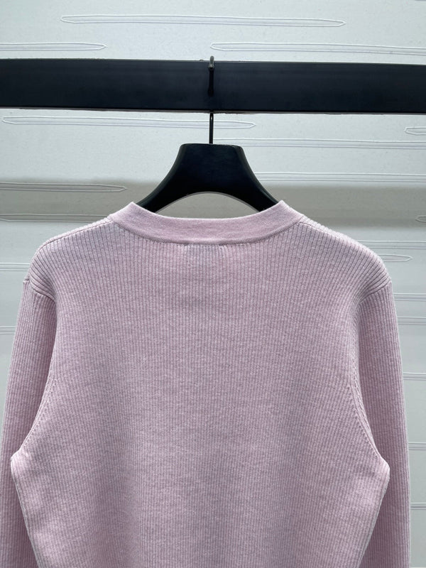 CHANEL WOOL LONG SLEEVE CARDIGAN STYLE 282