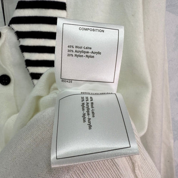 CHANEL WOOL LONG SLEEVE CARDIGAN STYLE 274