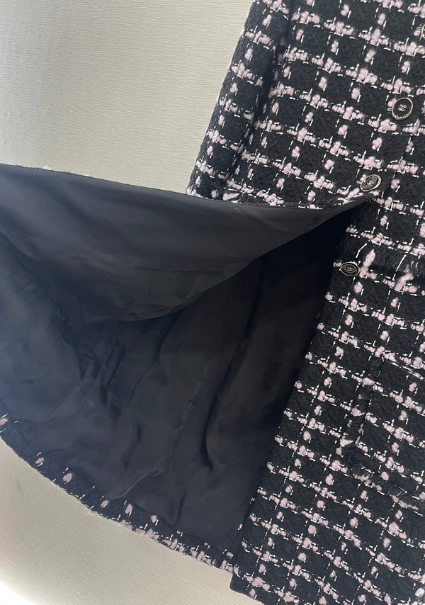 CHANEL WOOL LONG DRESS COAT STYLE 268