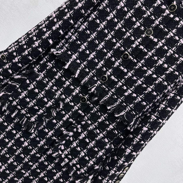 CHANEL WOOL LONG DRESS COAT STYLE 267