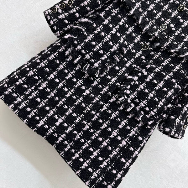 CHANEL WOOL LONG DRESS COAT STYLE 267