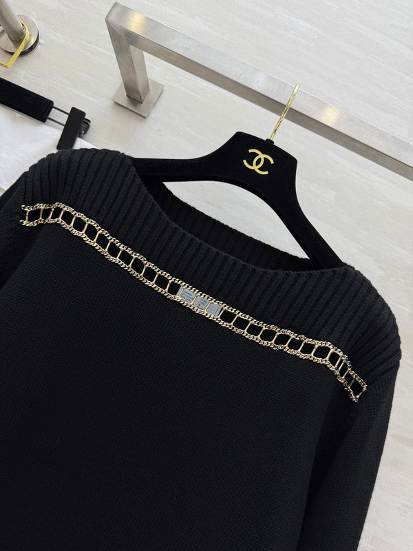 CHANEL CASHMERE SWEATER STYLE 261