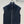 HM 25S Zipped Vest in Blue Wool and Cashmere