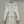 HM 25S Majia H-Belt Coat in White Goatskin