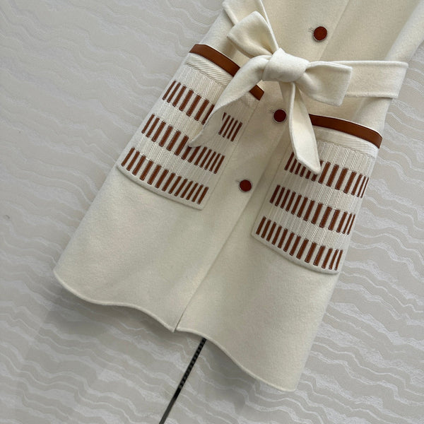 Giacca HM 25S in lana bianca 295758