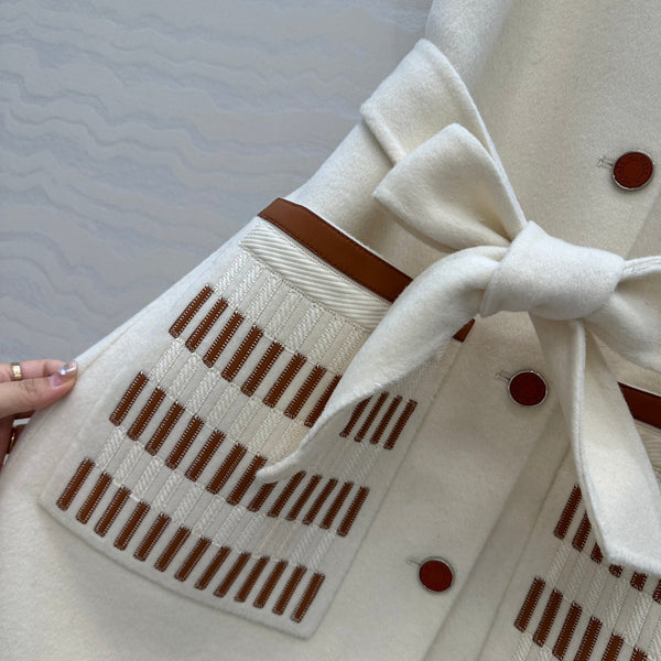 Giacca HM 25S in lana bianca 295758