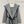 BV Hooded Leather Belt Coat in Gray Cashmere