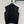 BV Sleeveless Vest Jacket in Black Cotton