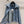 CC 25M Embroidered Lapel Denim Jacket Blue Cotton