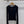 Miumiu 25FW Tencel Wool Fake Two-Piece Long-Sleeved T-Shirt Black Wool