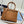 Pra 1BA417 Large Handbag 35cm Brown Calfskin 267494