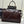 Pra Lux Soft Waxed Leather 1BA439 Extra Large 42cm Handbag Burgundy 267459