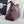 Pra Aimee Underarm Hobo Bag 39cm Burgundy Cowhide 267275