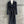 Trench coat con catena CC 25 in misto cashmere nero