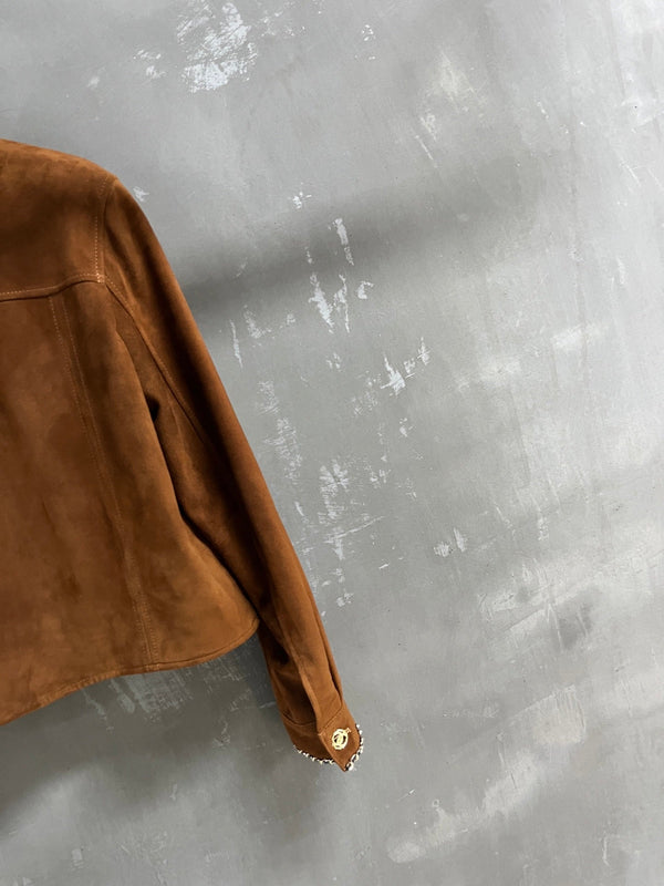 CC 25 Chain Jacket Blend Tan Cashmere