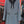 CC Vintage Suit Woolen Bow Neck Dress Blue Wool