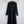 CD 25SS Long Dress With A Fabric Belt Black Wool 306575