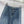 CD 25SS Laser Printed Stripe Pattern Denim Skirt Blue Cotton 306525
