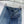 CD 25SS Laser Printed Stripe Pattern Wide-Leg Jeans Blue Cotton 306516