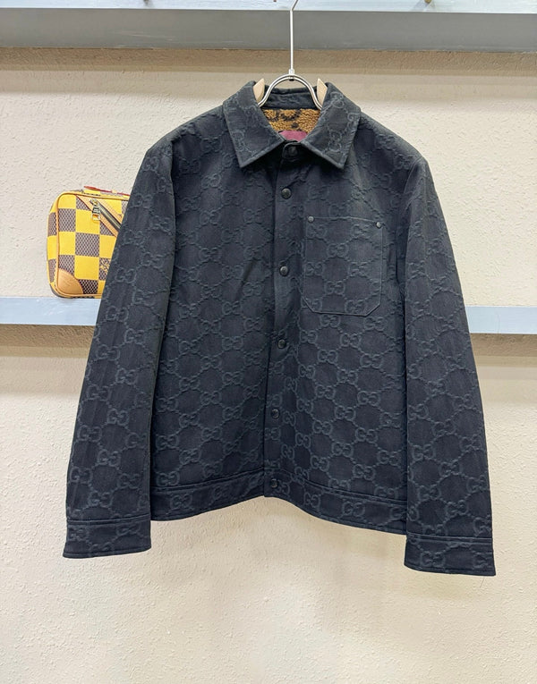 Gucci 25 Fleece Lining Fabric Jacket 108870