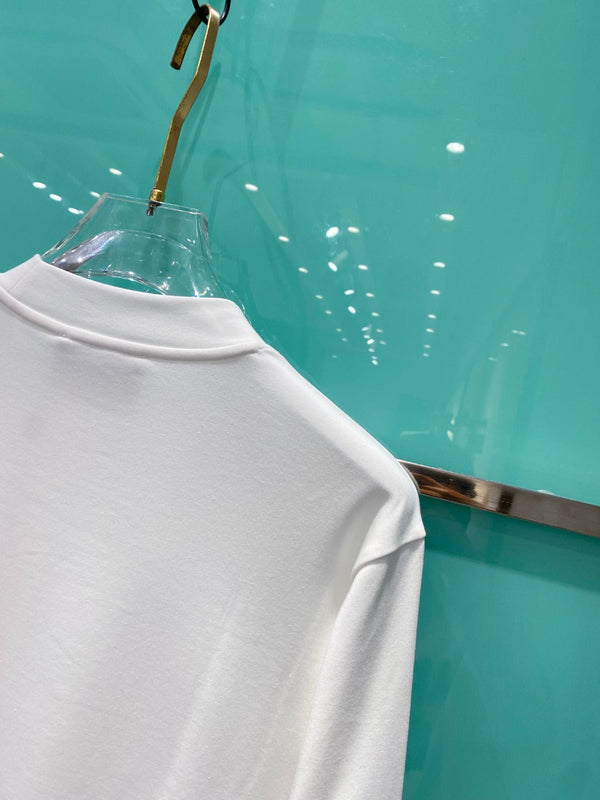 Gucci 25 Velvet Micro-Plush Half-Turtleneck Bottoming Shirt 106329