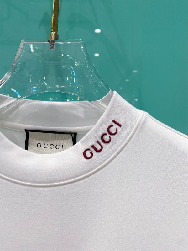 Gucci 25 Velvet Micro-Plush Half-Turtleneck Bottoming Shirt 106329