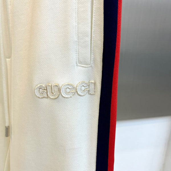 Gucci 25 Hooded Zip-up Jacket and Cuffed Trousers Suit 104022